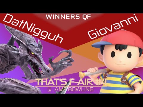 That's F-air #4 | Winners Quarters - DatNigguh vs. Giovanni