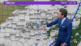 DFW Weather: Latest timeline for the next rain chances and cooler temps