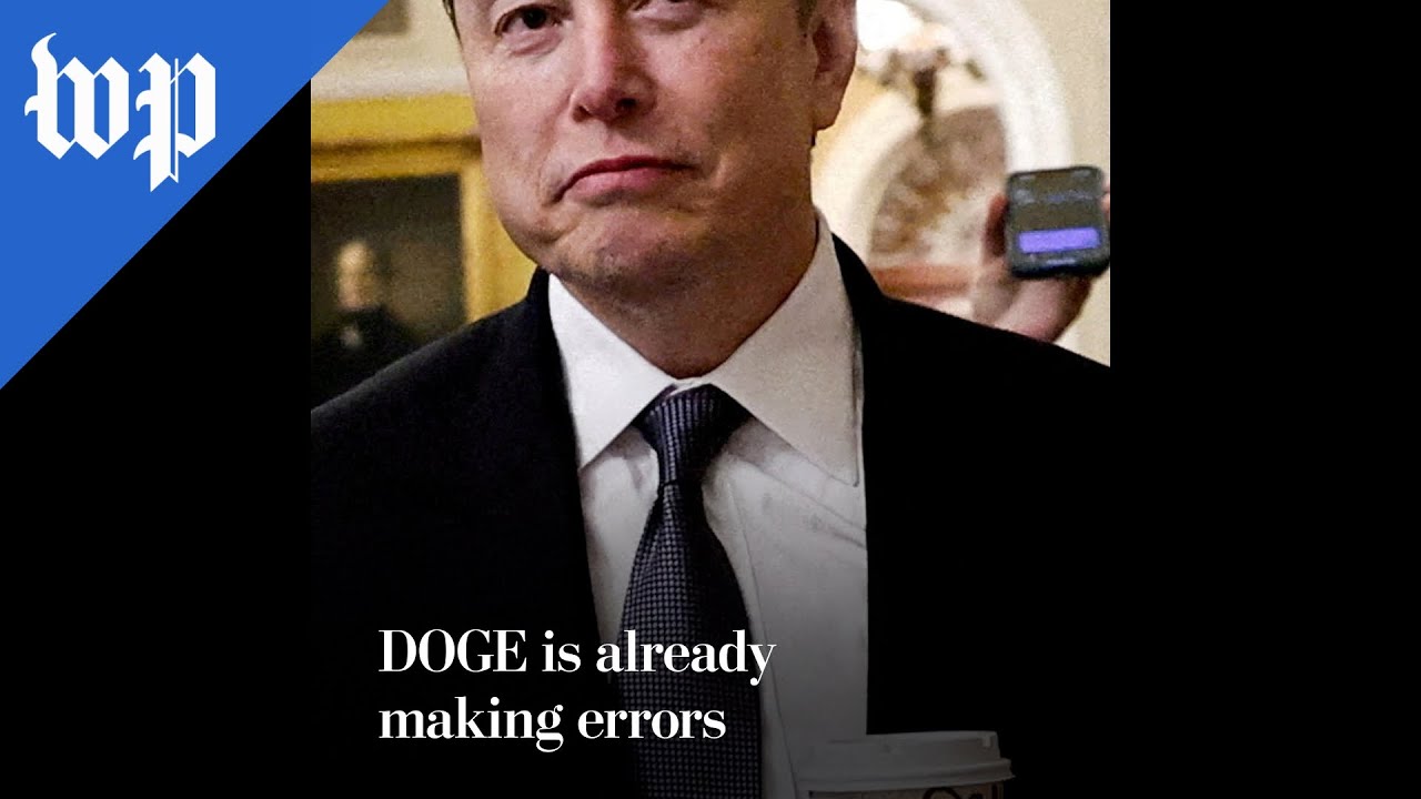 DOGE is already making errors