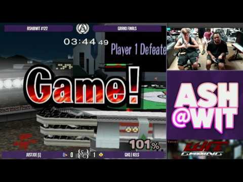 JustJoe (Falco) vs GHQ | Kels (Sheik) - ASH@WIT #122 Melee Grand Finals
