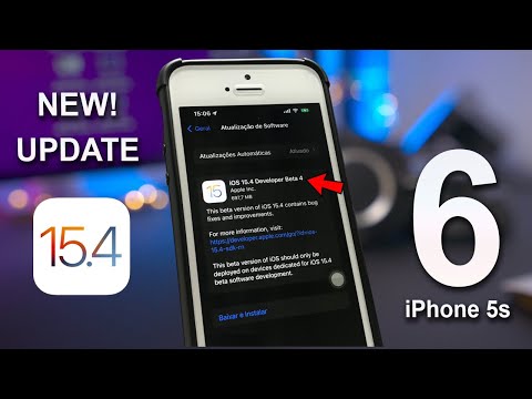 How to Install iOS 15.4 Beta 4 in iPhone 6 & 5s - Update NOW!