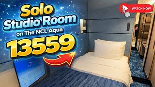 NCL Aqua Studio Cabin 13559 Tour - Is This Tiny Stateroom Worth It?