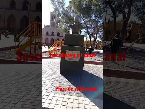 plaza gral San Martin-villa unión- la Rioja