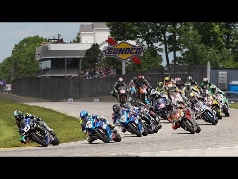 MotoAmerica Superbike/Stock 1000 Race 1 at Honda Superbike Showdown of Wisconsin - Road America 2016