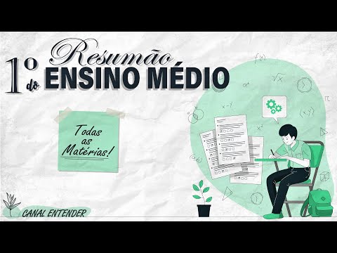 RESUMÃO 1º Ano do ENSINO MÉDIO - Todas as Matérias