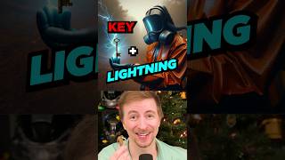 What happens when you hold a key in lightning?