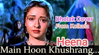 Main hoon khush rang henna || Dholak cover || My team ❤