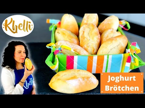 Yogurt rolls / fluffy and crispy / easy & quick to make your own rolls / Khelli's Baking World