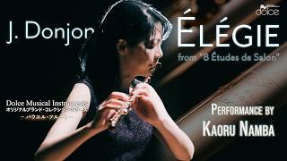 Download lagu 【フルート】Kaoru Namba | J.Donjon: Élégie | V.Q.パウエル・フルート mp3