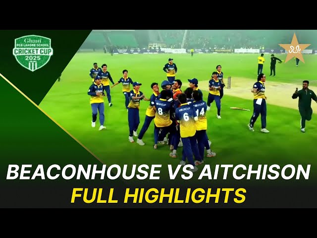 Full Highlights | Beaconhouse vs Aitchison | Ghani Cup 2025 Final | PCB | M2W13