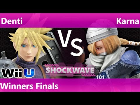 SW 101 - TLOC | Denti (Cloud) vs MB | Karna (Sheik) Winners Finals - Smash 4