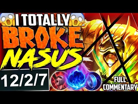 I TOTALLY BROKE NASUS | MOST POWERFUL BUILD EVER CREATED | Nasus vs GP TOP Diamond Ranked Gameplay