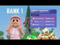 I became the #1 player on ROBLOX BEDWARS!