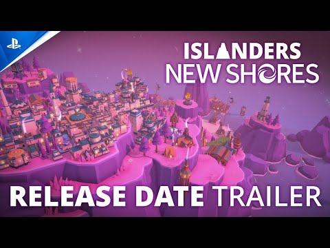 ISLANDERS New Shores Release Date Trailer | Relaxing Strategy City-Builder on PS5