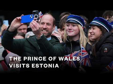 The Prince of Wales visits Estonia
