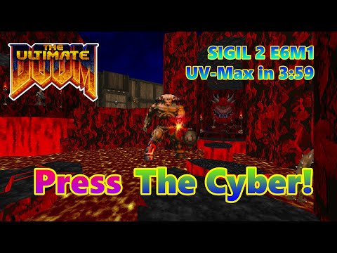 [30th Doom] SIGIL 2 E6M1 "Cursed Darkness" 100% (UV-Max) Speedrun in 3:59