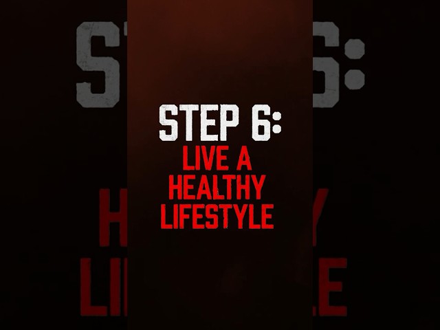 Step 6: Keep your bangin’ physique in shape