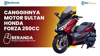 CAKEPNYA KELEWATAN! Motor Matic Sultan Honda Forza dengan Mesin 250cc, Harga Tembus Rp 90 Jutaan