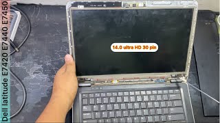 Dell latitude laptop screen change. How to change dell latitude E7420 E7440 E7450 display.#dell