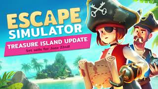 Escape Simulator – Treasure Island update trailer teaser