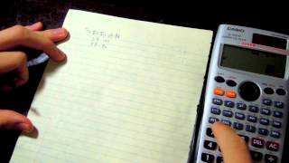 Casio fx-50FH 「估數字」遊戲