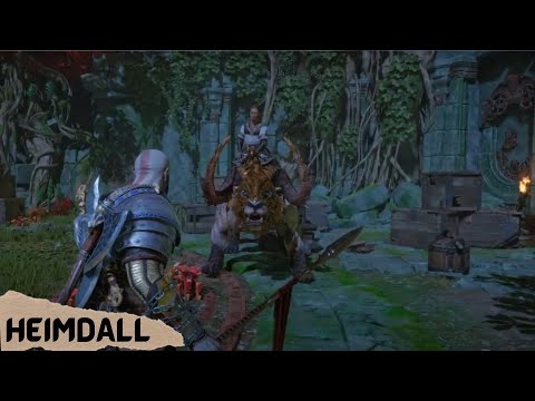 God of War Ragnarök_Killing Heimdal Walkthrough Part 25 (PS4) - No Commentary