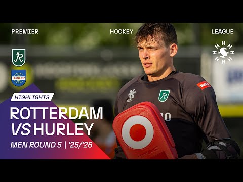 Goals galore again in Rotterdam 🔥 ROT – HUR 🏑 Tulp Hoofdklasse Men ‘25/’26 Highlights