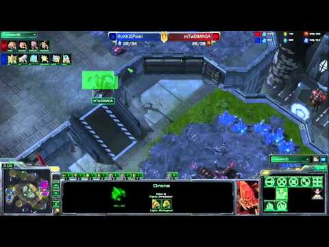 mTw.Dimaga vs ROX.KIS.Pomi @ IEM SC2 Quarterfinal