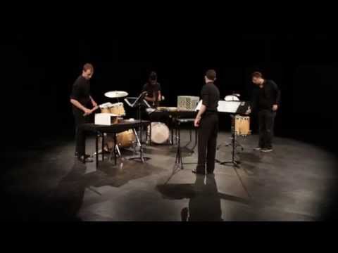 Prism for percussion quartet and electronics -- Charles Peck (Binaural Audio)