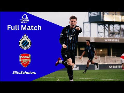 Full Match Club Brugge U19 vs Arsenal U19 | UEFA Youth League Matchday 6 | 10/12/25