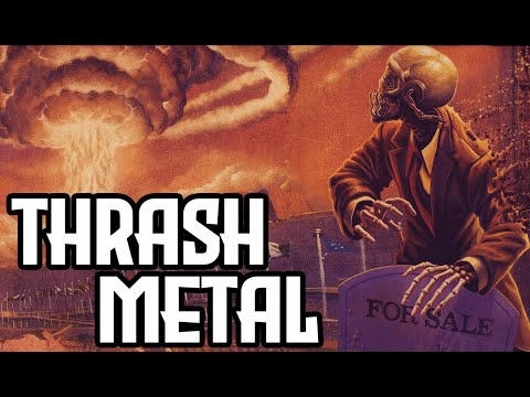 Old School Thrash Metal Backing Track in Em