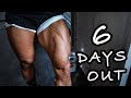 ピークウィーク突入！最後のレッグデー！ | 6 DAYS OUT