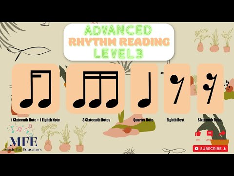 Advanced Rhythm Reading - Level 3 - Eighth Rests, Sixteenth Rests and more!