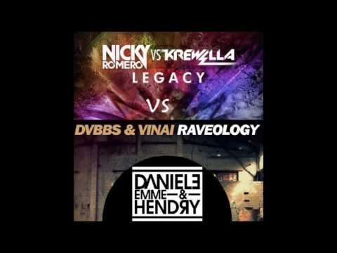 DVBBS & VINAI VS Nicky Romero & Krewella VS Mike Candys - Legalogy [Radio Edit]