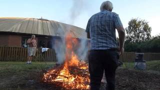 preview picture of video 'Bonfire At Skelmersdale - Burning Old Karma'