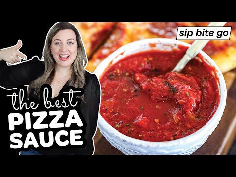 Homemade Tomato Pizza Sauce Recipe