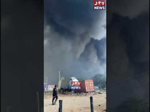 Shops and roads closed in Avenor Industrial Area following fire outbreak