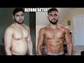 Natural Body Transformation Before After Fat to Muscle