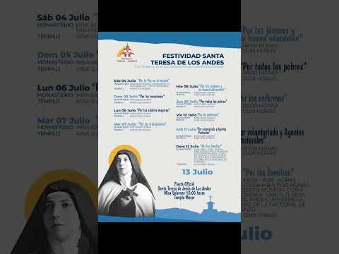 Fiesta Santa Teresita de los Andes