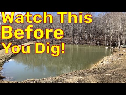 What You Need To Know Before Digging a Farm Pond
