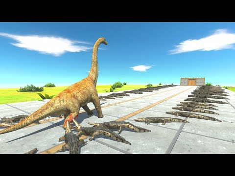 Crocodile Road - Animal Revolt Battle Simulator