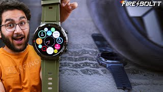 Rugged Round Dial Smartwatch With Largest Display 
