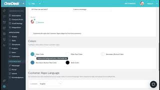 Cambiar la apariencia de las aplicaciones de sus clientes