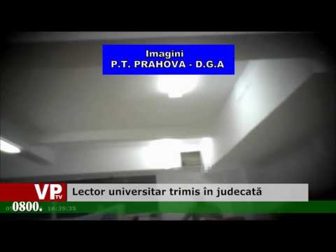 Lector universitar trimis în judecată
