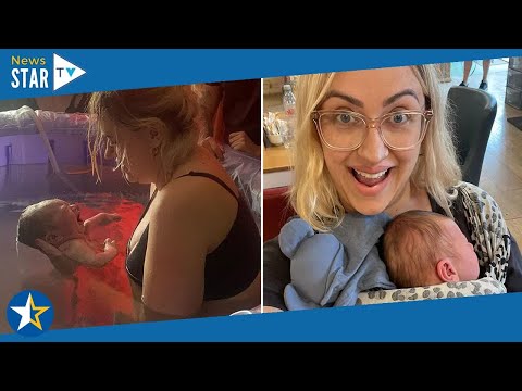 Gogglebox star Ellie Warner shares very candid look at incredible home birth