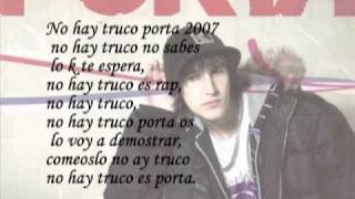 Porta _ Lo que se avecina (letra)