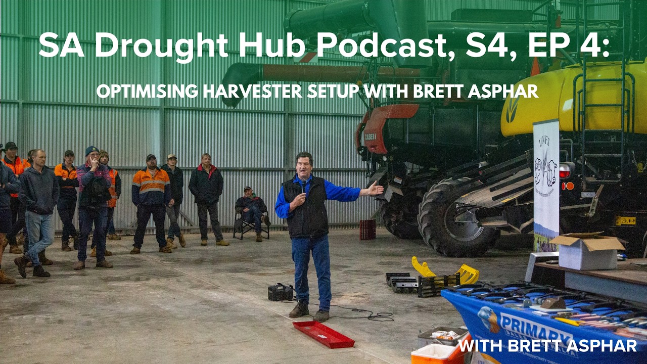 Optimising harvester setup with Brett Asphar