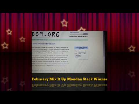Mix It Up Monday Winner xoxo