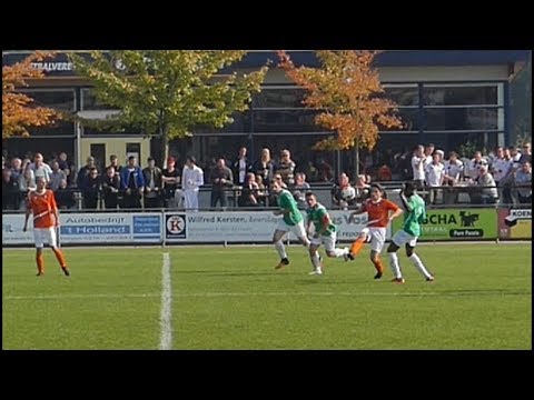 Mooie actie DVV-voetballers (DVV 1 - SDZZ 1, 24-09-2017)