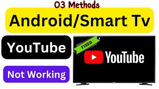 Smart Tv Youtube Not Working Problem